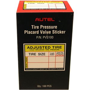 PLACARD VALUE STICKERS