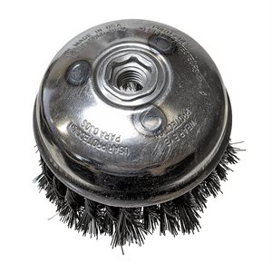 6 IN WIRE CUP BRUSH KNOT .020
