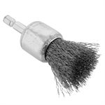 1IN CRIMPED WIRE BRUSH 1/4 HEX
