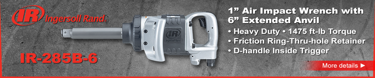 Ingersoll Rand 1 in. Air Impact Wrench with 6 in. Extended Anvil